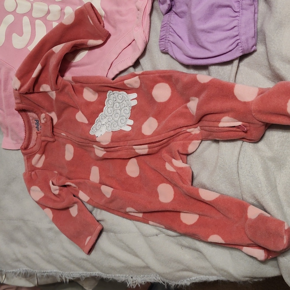 Girls lot of onesies and assorted